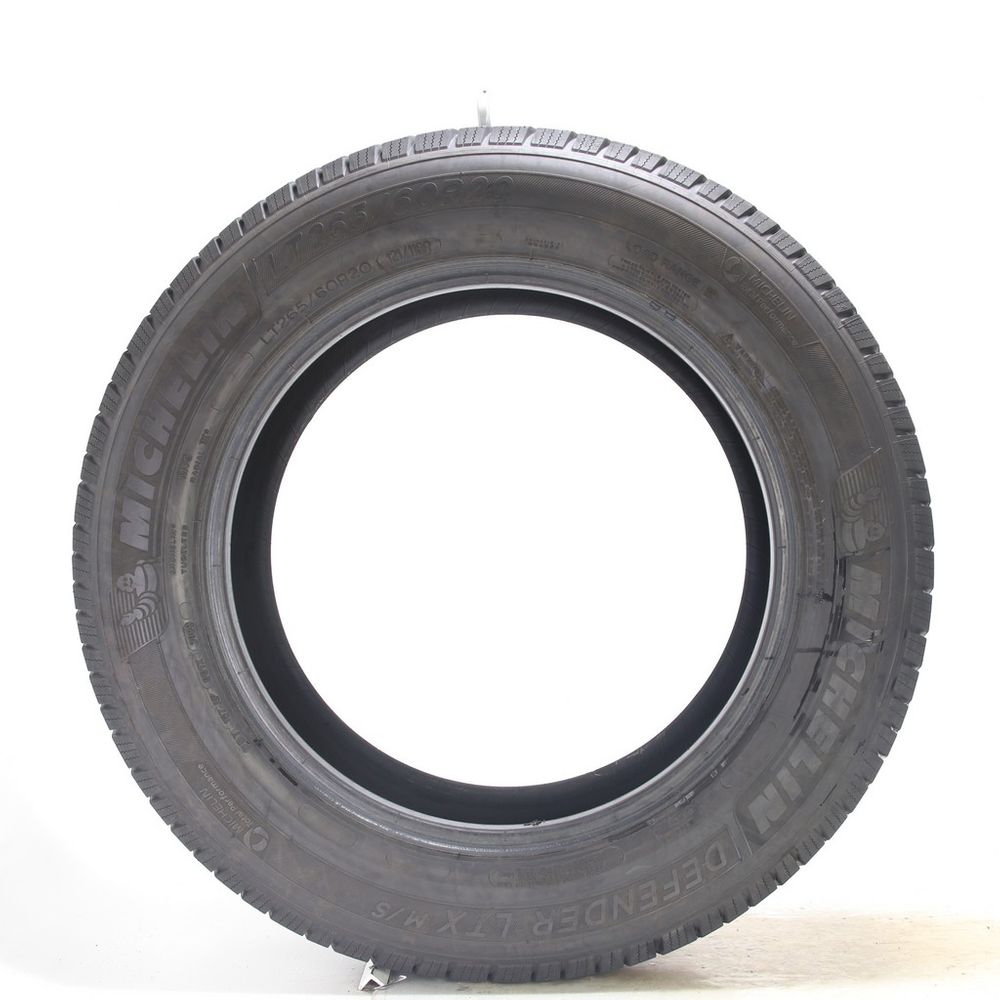 Set of (2) Used LT 265/60R20 Michelin Defender LTX M/S 121/118R E - 9-10.5/32 - Image 3