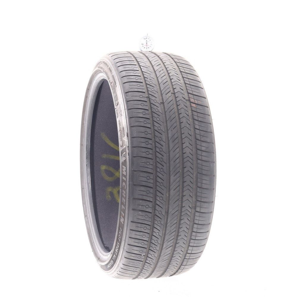 Set of (4) Used 255/35ZR21 Michelin Pilot Sport All Season 4 TO Acoustic 98W - 7-8.5/32 - Image 1