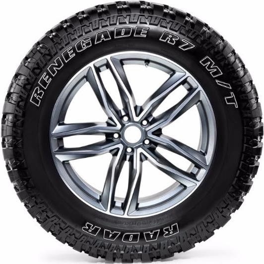 Set of (2) New LT 33X12.5R20 Radar Renegade R7 119Q - Image 2