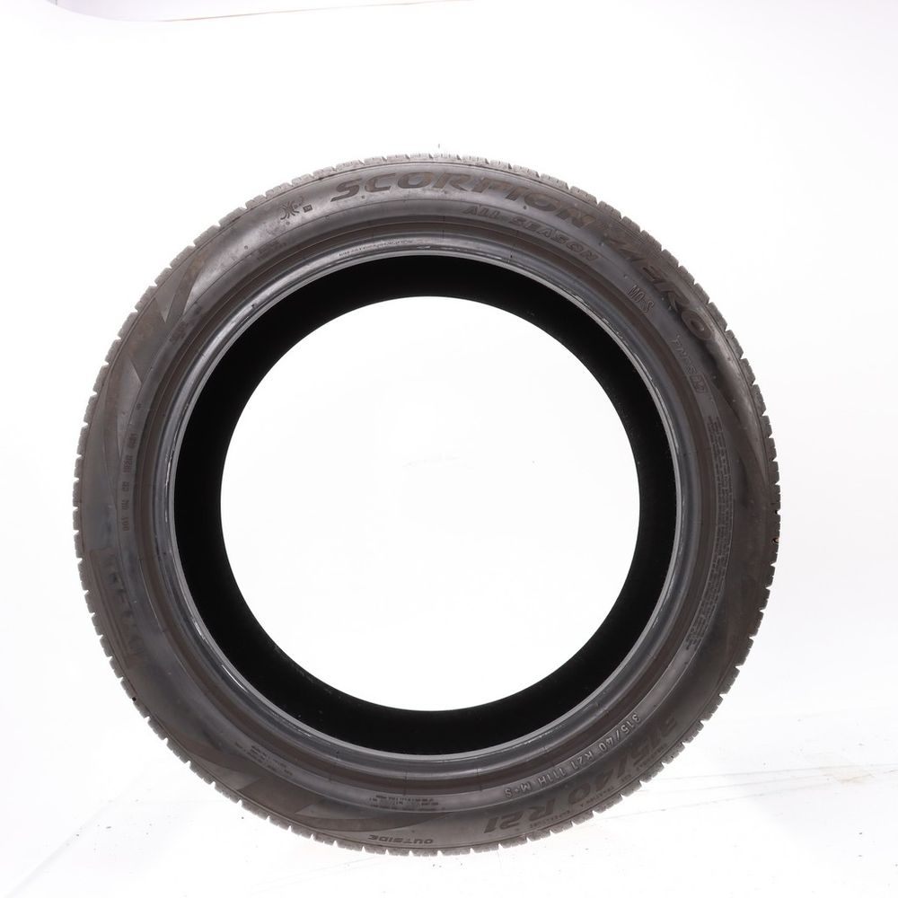 Set of (2) Used 315/40R21 Pirelli Scorpion Zero MO-S PNCS 111H - 5/32 - Image 3