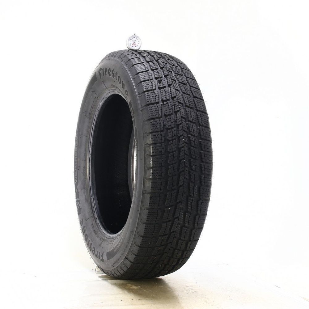 Set of (2) Used 235/65R18 Firestone WeatherGrip 106H - 8-8.5/32 - Image 1