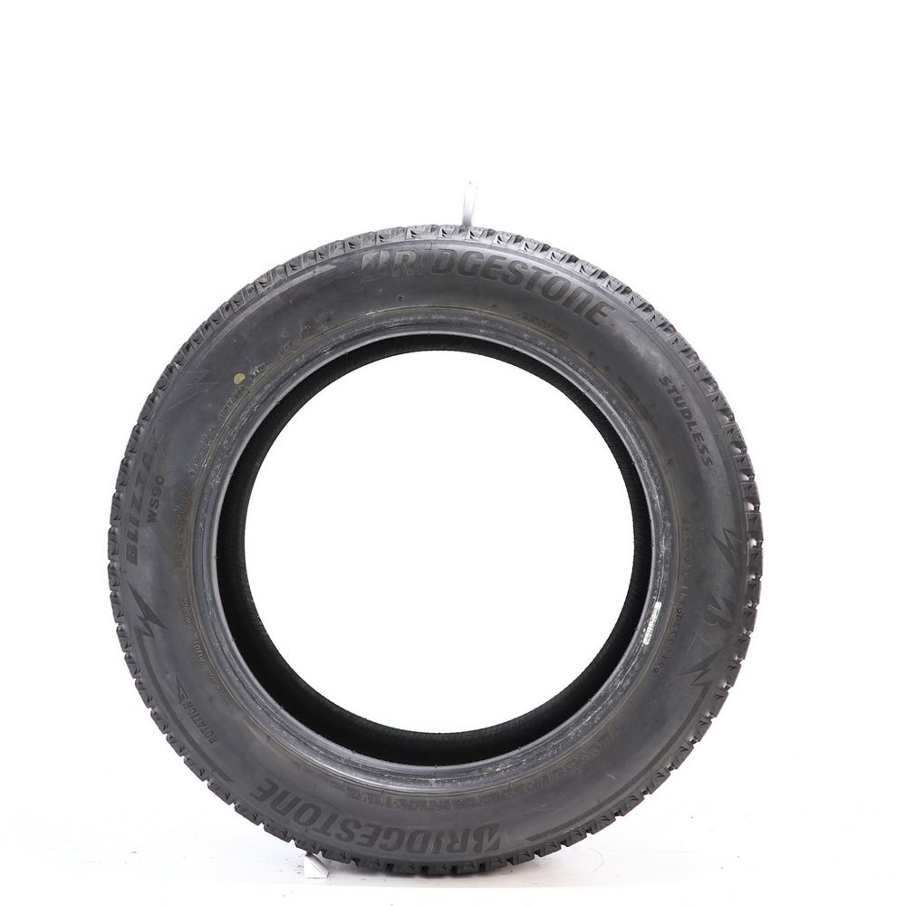 Set of (2) Used 215/55R17 Bridgestone Blizzak WS90 Studless 94H - 8.5-9/32 - Image 6