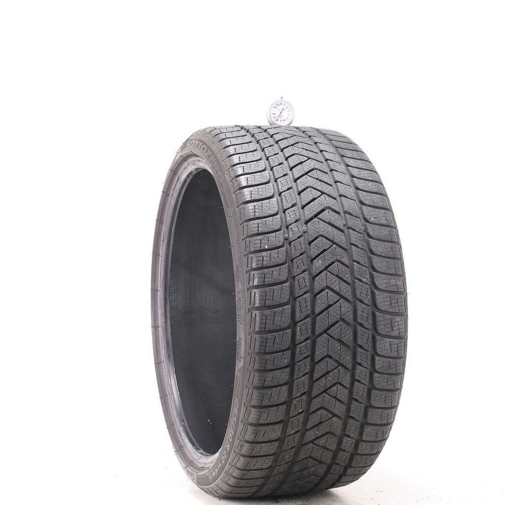 Set of (2) Used 265/30R20 Pirelli Winter Sottozero 3 94W - 8-9/32 - Image 1