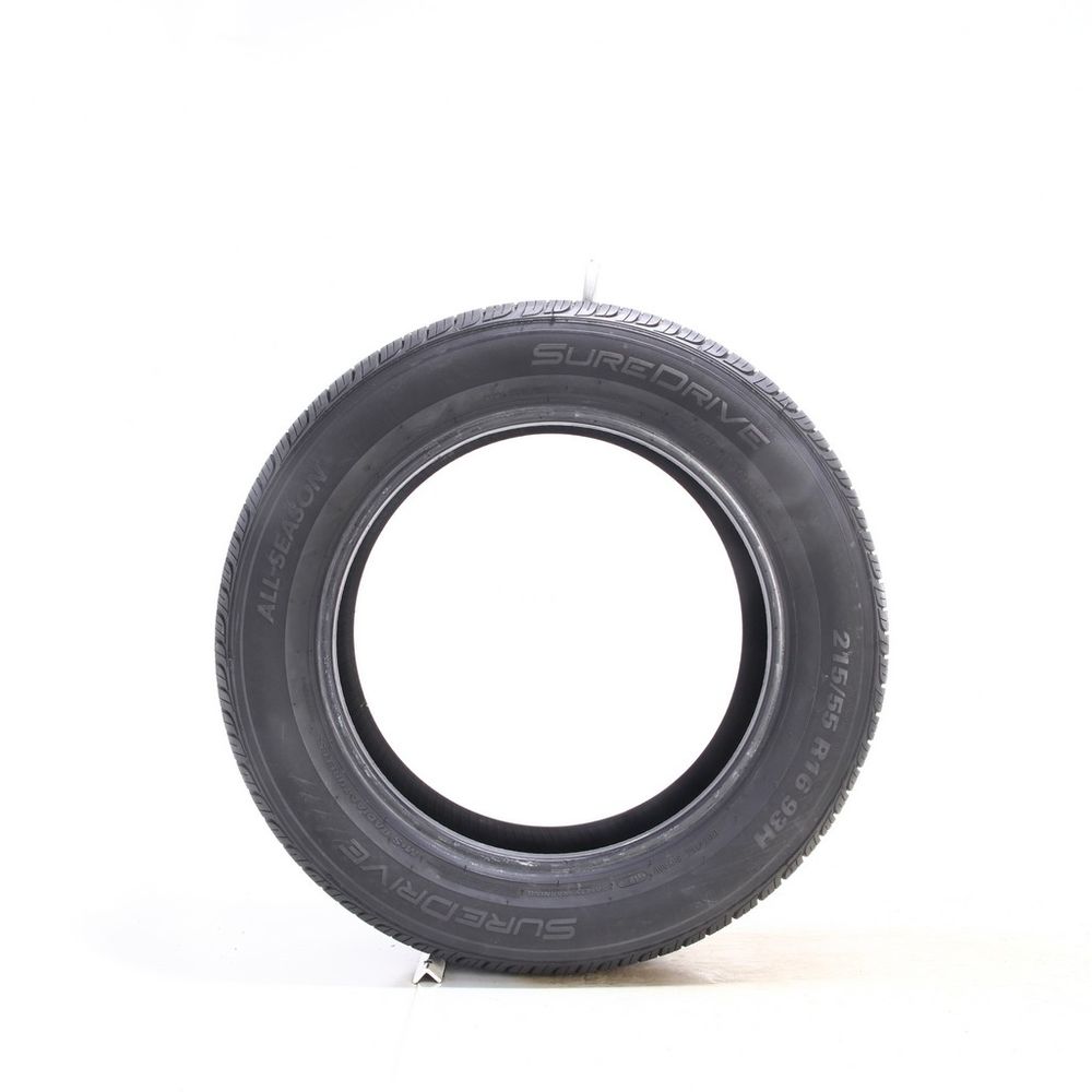 Set of (2) Used 215/55R16 SureDrive All-season 93H - 9-10/32 - Image 6