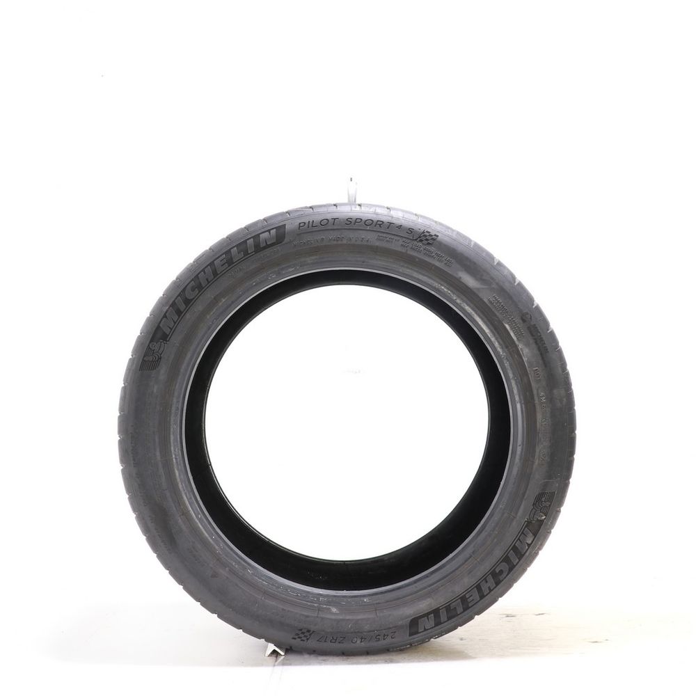 Used 245/40ZR17 Michelin Pilot Sport 4 S 95Y - 7/32 - Image 3