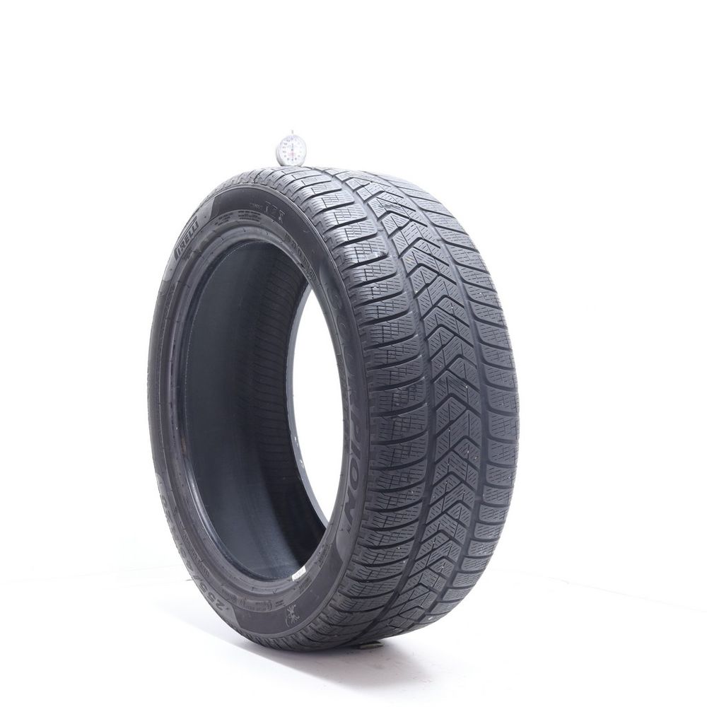 Set of (2) Used 255/45R20 Pirelli Scorpion Winter 105V - 6-7/32 - Image 4