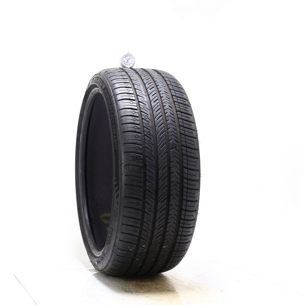 Set of (4) Used 255/35ZR21 Michelin Pilot Sport All Season 4 TO Acoustic 98W - 8.5/32 - Image 1