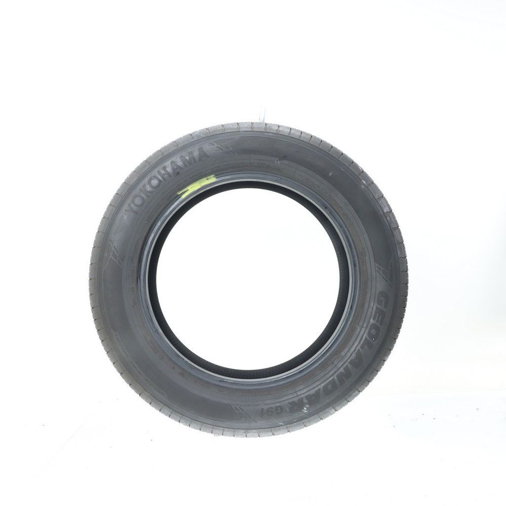 Set of (2) Used 225/60R17 Yokohama Geolandar G91L 99H - 9-9.5/32 - Image 3
