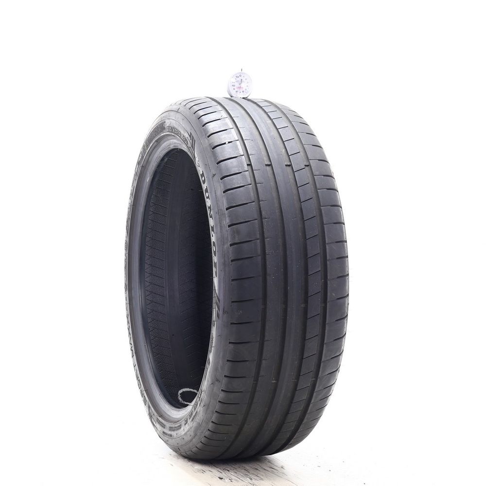 Set of (2) Used 225/45R19 Dunlop Sport Maxx RT2 DSST Run Flat 92W - 7-7.5/32 - Image 1