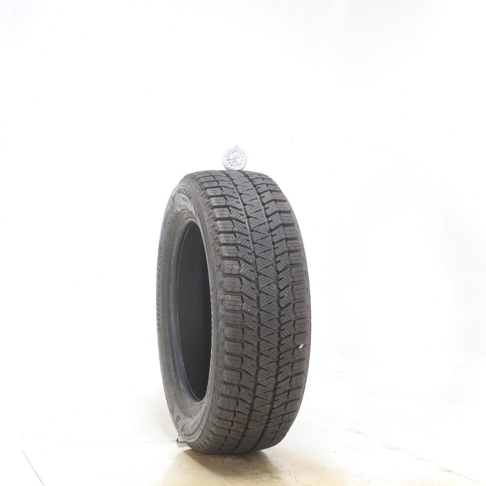 Set of (2) Used 185/60R15 Bridgestone Blizzak WS90 Studless 84T - 10/32 - Image 1