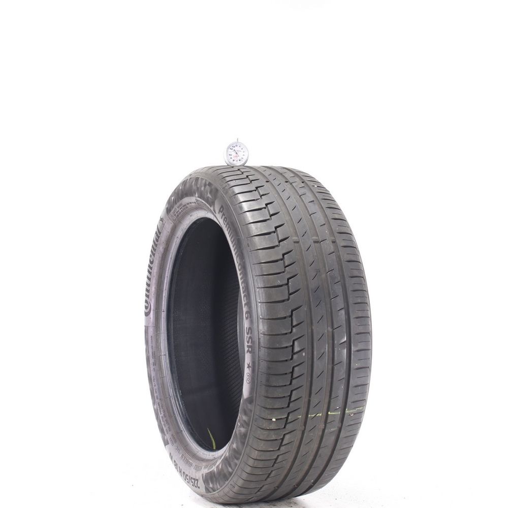 Used 225/50R18 Continental PremiumContact 6 SSR 95W - 5.5/32 - Image 1