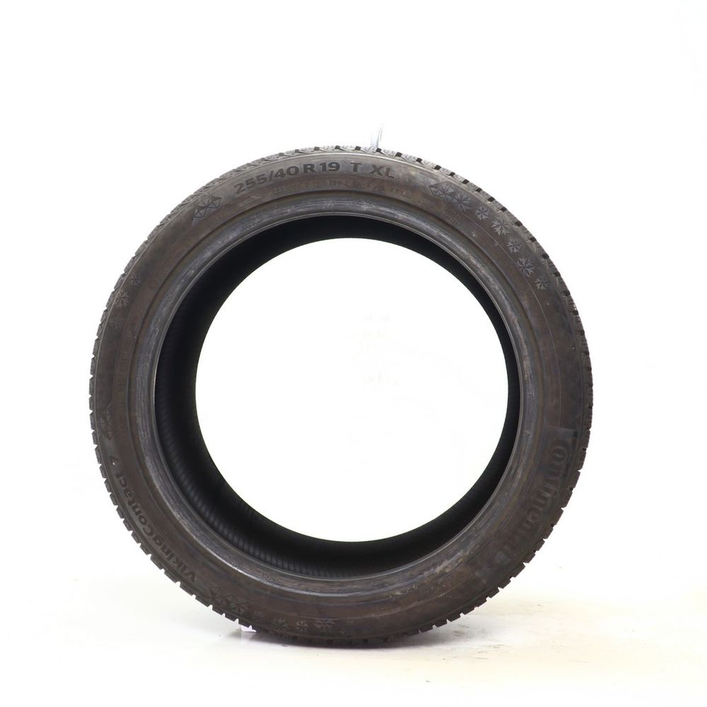 Set of (2) Used 255/40R19 Continental VikingContact 7 100T - 8-9.5/32 - Image 6