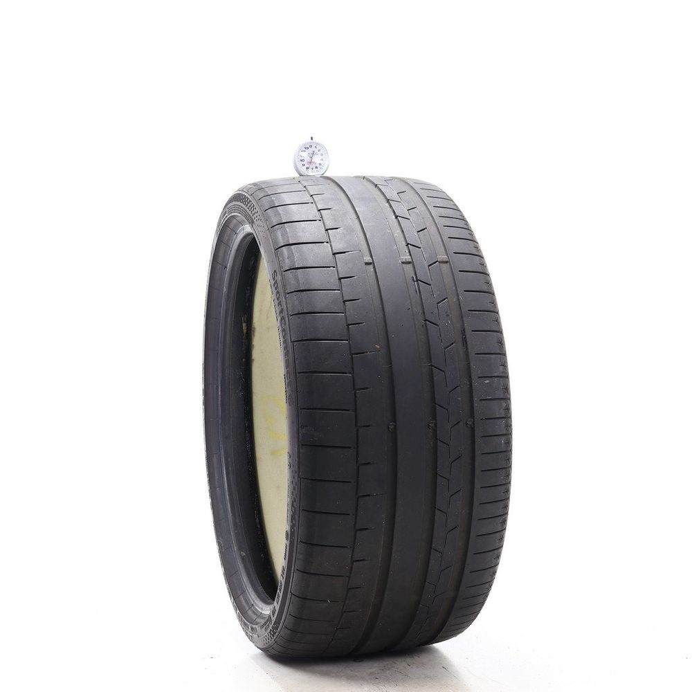 Set of (2) Used 275/30ZR20 Continental SportContact 6 AO ContiSilent 97Y - 7-7.5/32 - Image 4