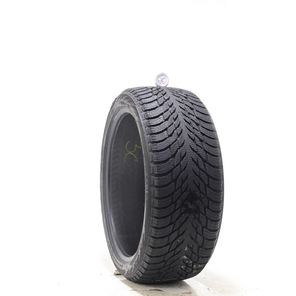 Set of (2) Used 245/40R20 Nokian Hakkapeliitta R3 99T - 9-10/32 - Image 1