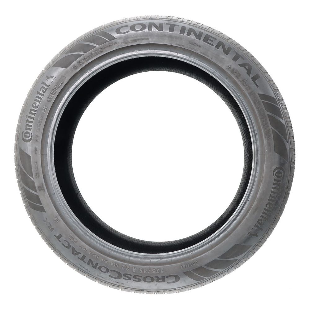 Set of (2) Used 275/45R22 Continental CrossContact RX LR 112W - 6.5/32 - Image 3