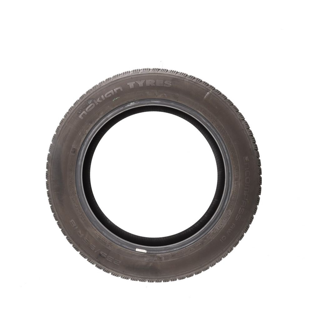 Set of (2) Used 235/55R18 Nokian Encompass AW01 104V - 7/32 - Image 3