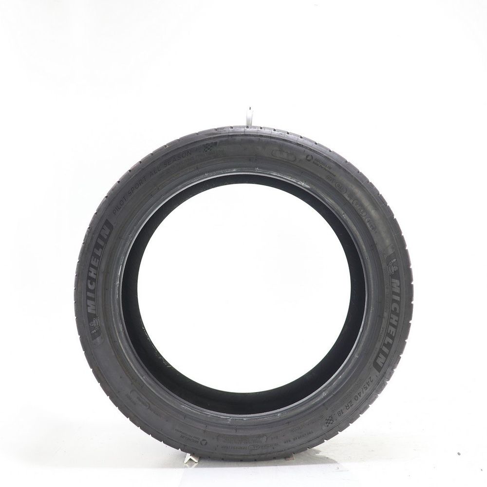 Set of (2) Used 245/40ZR18 Michelin Pilot Sport All Season 4 97Y - 6-6.5/32 - Image 3