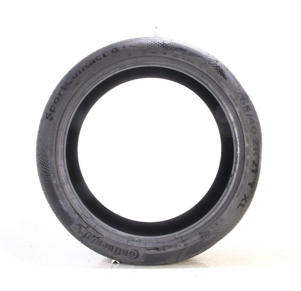 Set of (4) Used 265/40ZR21 Continental SportContact 6 105Y - 4.5-5/32 - Image 3