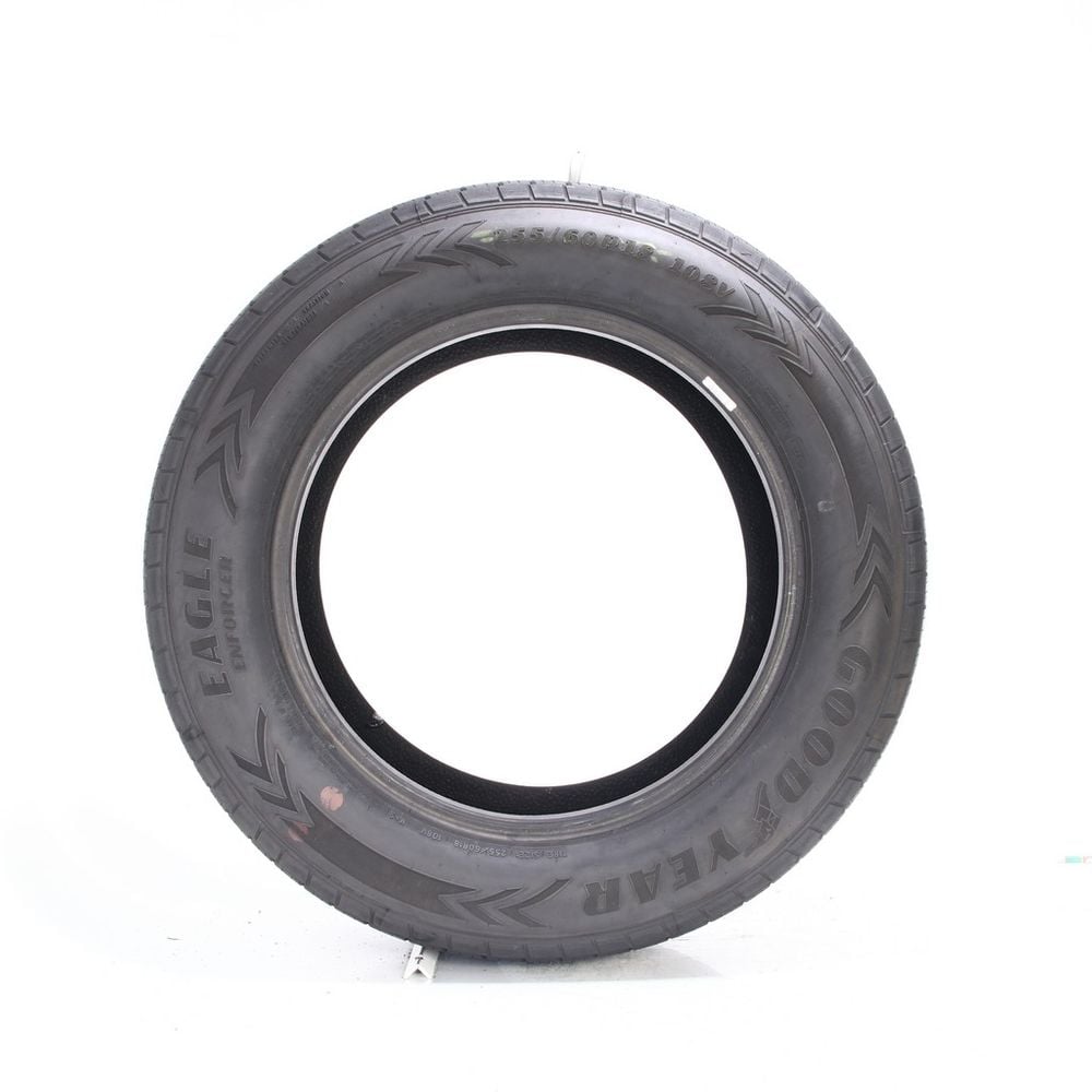 Set of (4) Used 255/60R18 Goodyear Eagle Enforcer 108V - 10.5-11/32 - Image 3