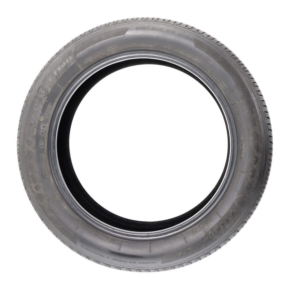 Set of (2) Used 205/55R17 Firestone FT140 91V - 4.5-5/32 - Image 3