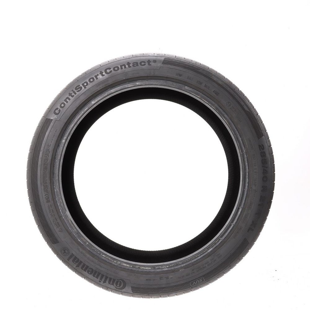 Used 285/40R21 Continental ContiSportContact 5 AO 109Y - 7/32 - Image 3