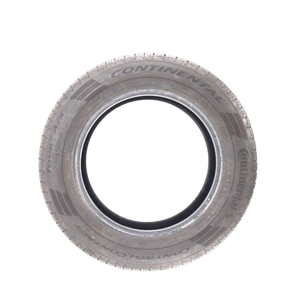 Set of (2) Used 225/65R17 Continental ControlContact Tour M A/S EV 102H - 10/32 - Image 3