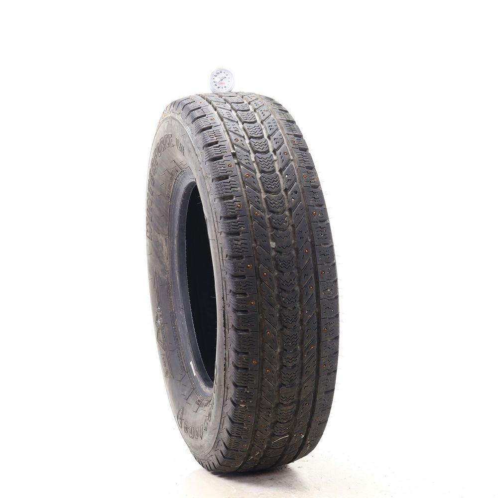 Used LT 225/75R16 Firestone Winterforce LT Studded 115/112R E - 9/32 - Image 1