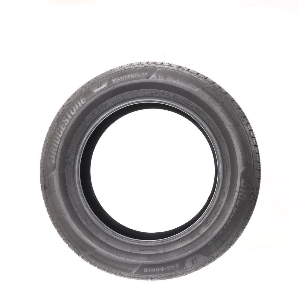 Set of (2) Used 245/60R18 Bridgestone WeatherPeak 105H - 8.5-9.5/32 - Image 6