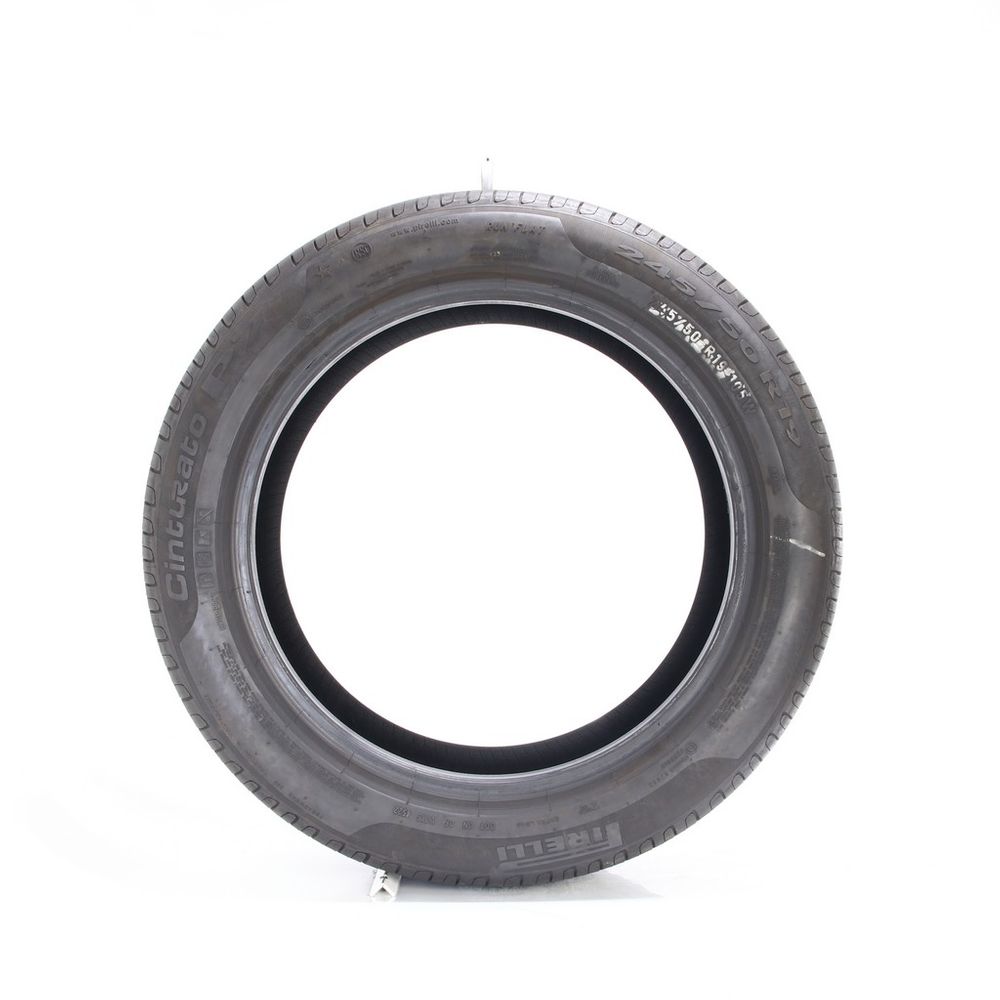 Set of (2) Used 245/50R19 Pirelli Cinturato P7 Run Flat 105W - 6.5-8/32 - Image 6
