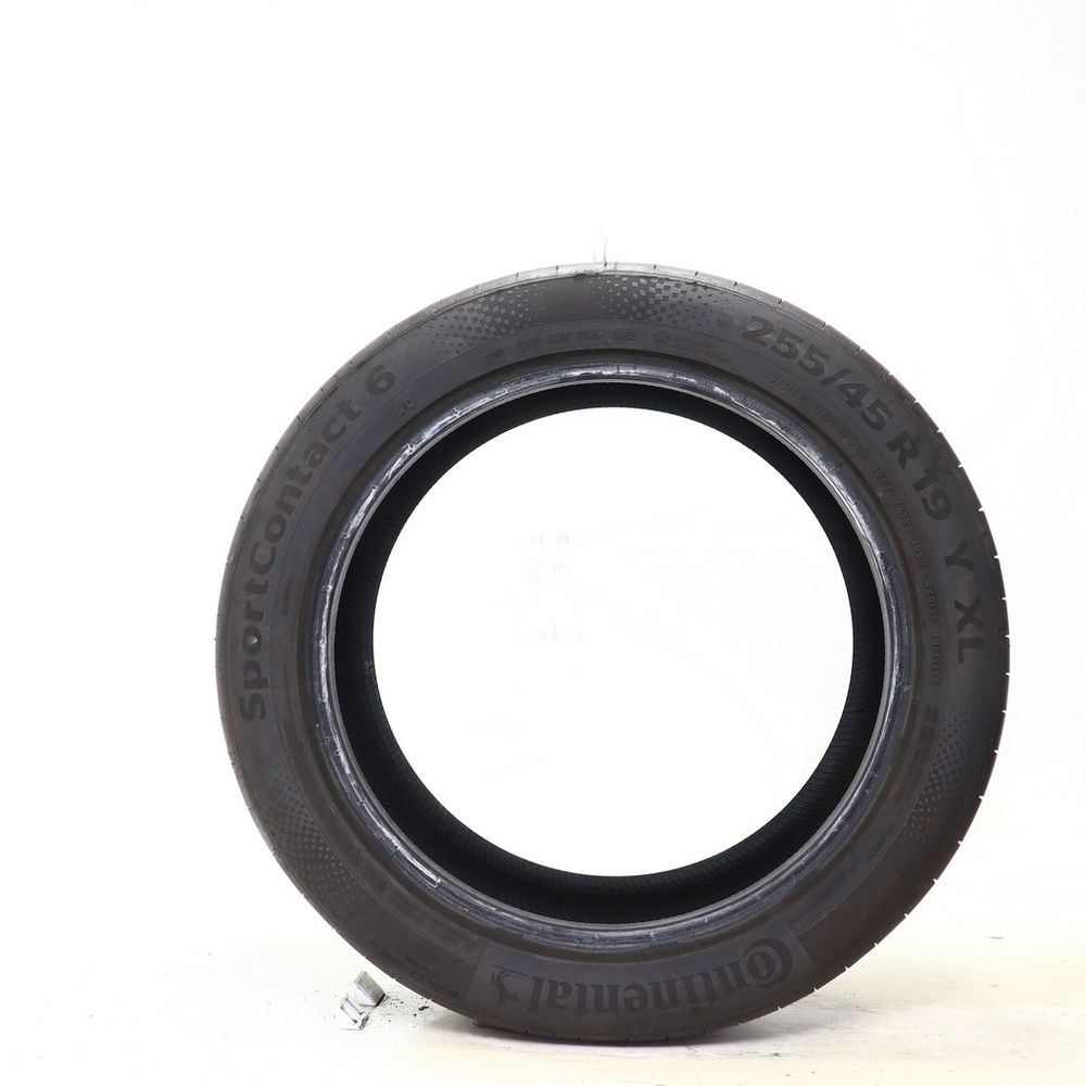 Used 255/45R19 Continental SportContact 6 AO 104Y - 8/32 - Image 3