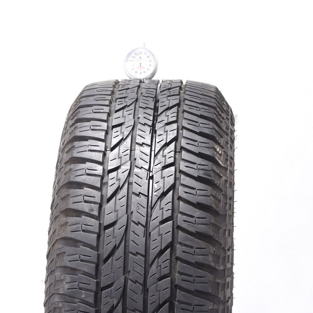Set of (2) Used 255/70R17 Yokohama Geolandar A/T G015 110T - 7/32 - Image 2
