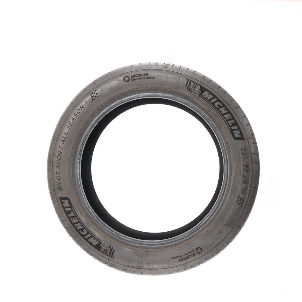 Set of (2) Used 225/55ZR19 Michelin Pilot Sport All Season 4 103Y - 7.5-8.5/32 - Image 3