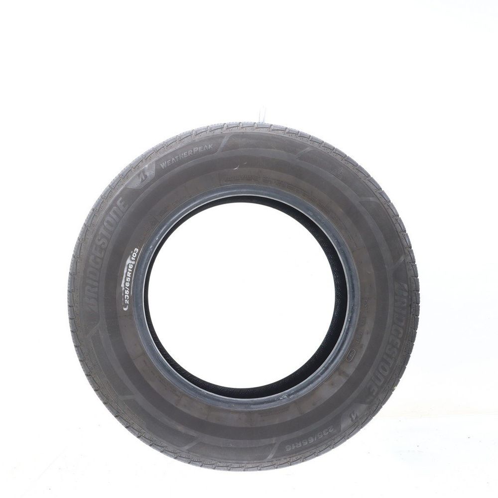 Set of (2) Used 235/65R16 Bridgestone WeatherPeak 103T - 7.5-8.5/32 - Image 3