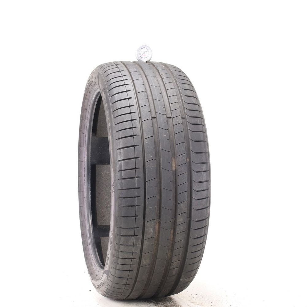 Set of (2) Used 265/35R21 Pirelli P Zero PZ4 MO-S PNCS 101Y - 7.5-8.5/32 - Image 4