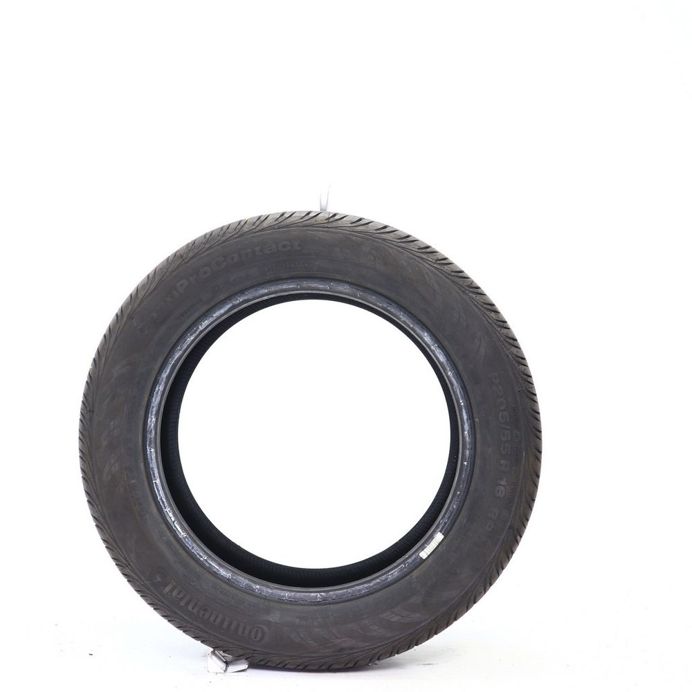 Set of (2) Used 205/55R16 Continental ContiProContact 89H - 7-8.5/32 - Image 6