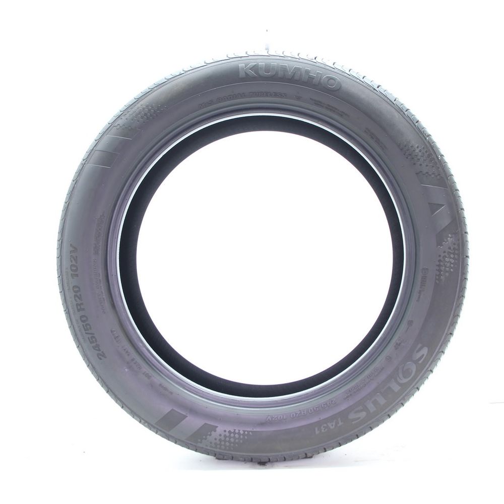 Set of (4) Used 245/50R20 Kumho Solus TA31 102V - 6-6.5/32 - Image 3
