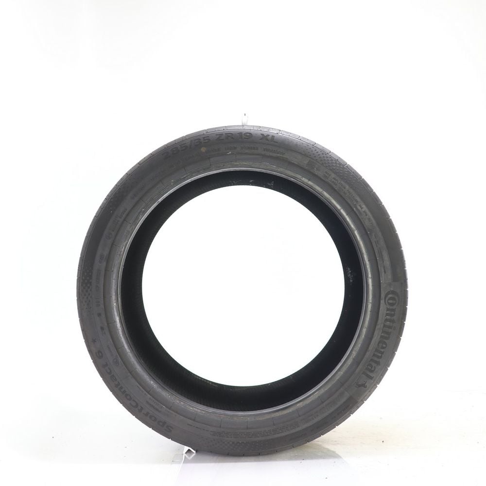 Set of (2) Used 285/35ZR19 Continental SportContact 6 103Y - 7-8/32 - Image 3