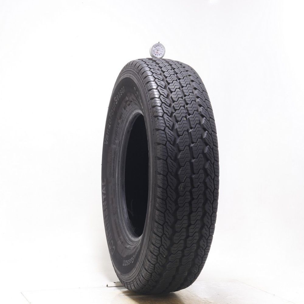 Set of (2) Used LT 215/85R16 Continental VancoFourSeason 115/112Q E - 10.5-12/32 - Image 1