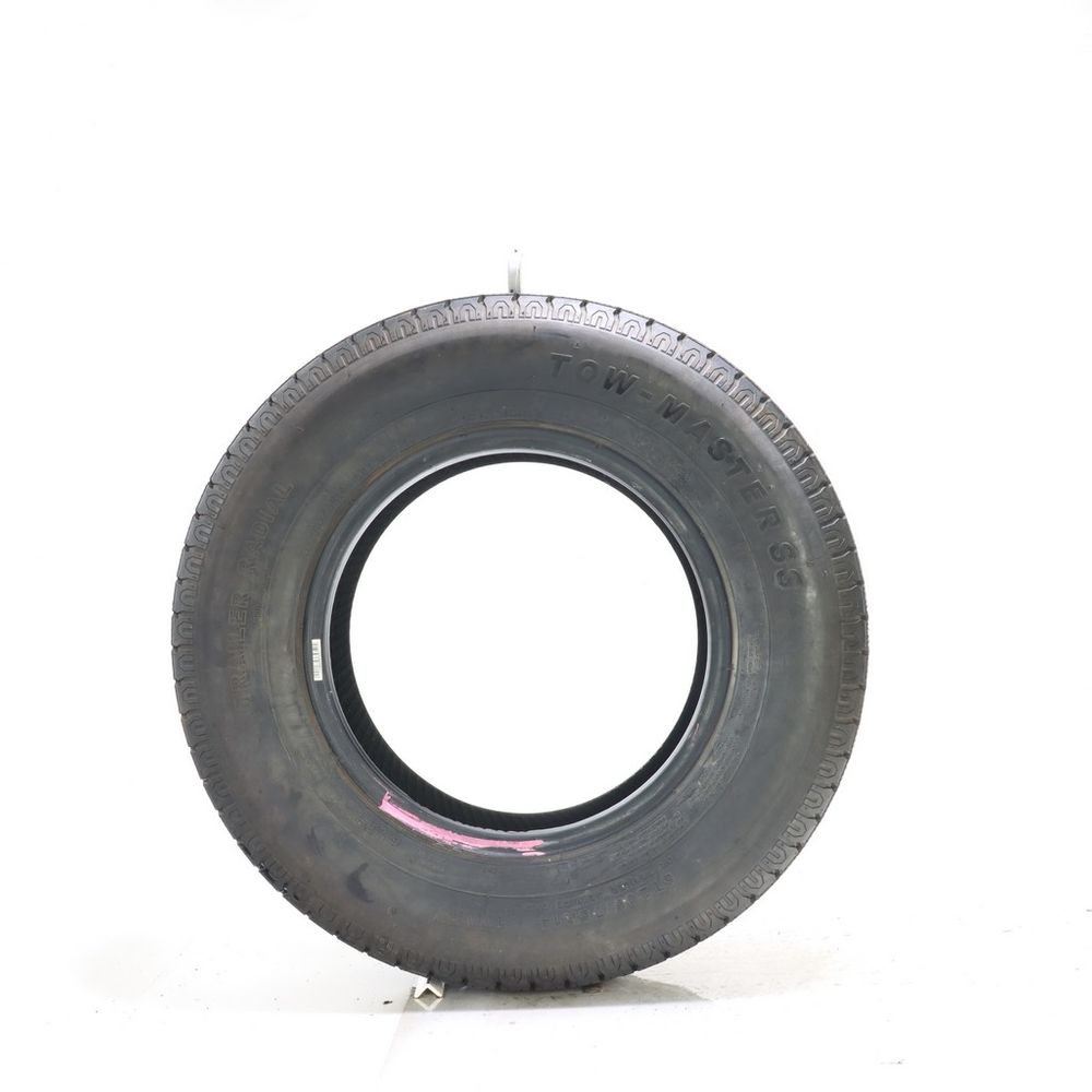 Set of (2) Used ST 205/75R14 Towmaster SS Trailer Radial 100M C - 8.5/32 - Image 3
