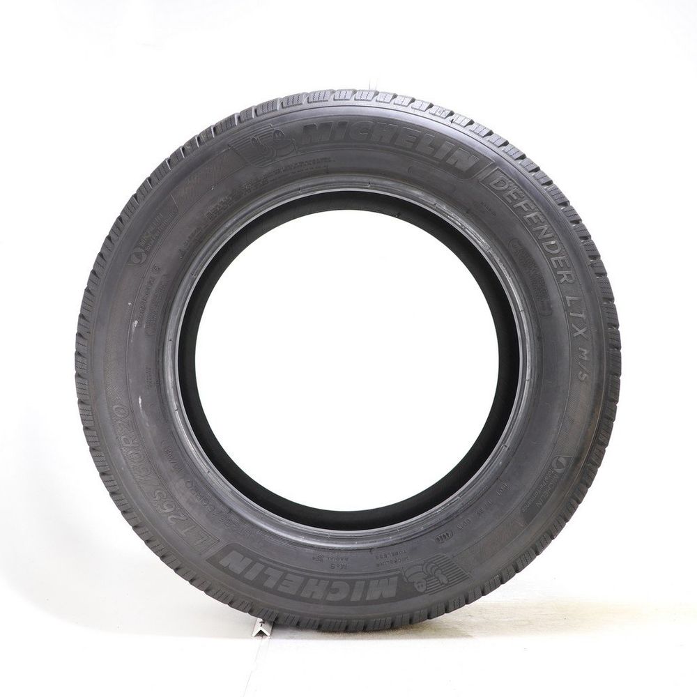 Set of (2) Used LT 265/60R20 Michelin Defender LTX M/S 121/118R E - 11-11.5/32 - Image 3
