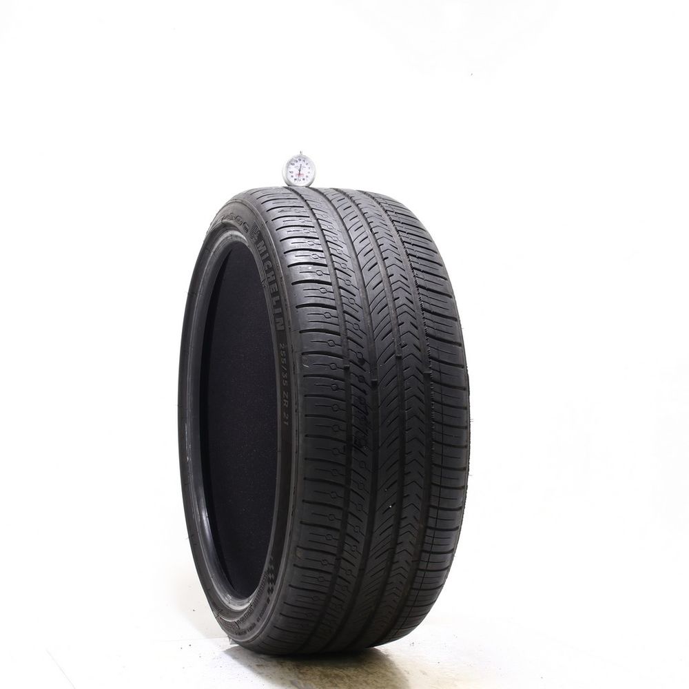 Set of (2) Used 255/35ZR21 Michelin Pilot Sport All Season 4 TO Acoustic 98W - 7.5-9/32 - Image 1