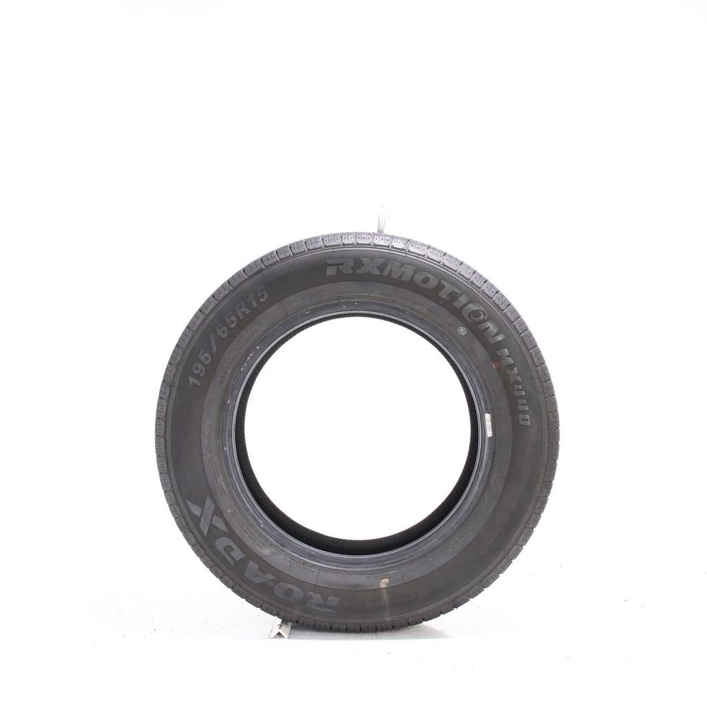 Set of (2) Used 195/65R15 RoadX RXMotion MX440 91H - 9/32 - Image 3