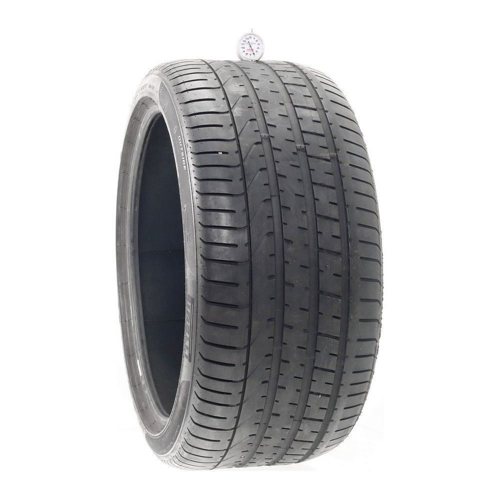 Set of (2) Used 325/30R21 Pirelli P Zero Run Flat 108Y - 6-6.5/32 - Image 1