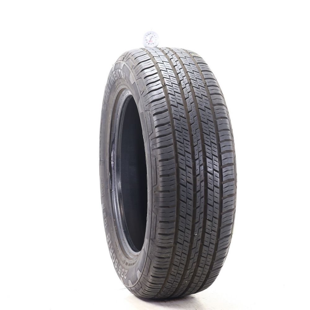 Set of (2) Used 235/60R18 Continental 4x4 Contact 103H - 8-8.5/32 - Image 1
