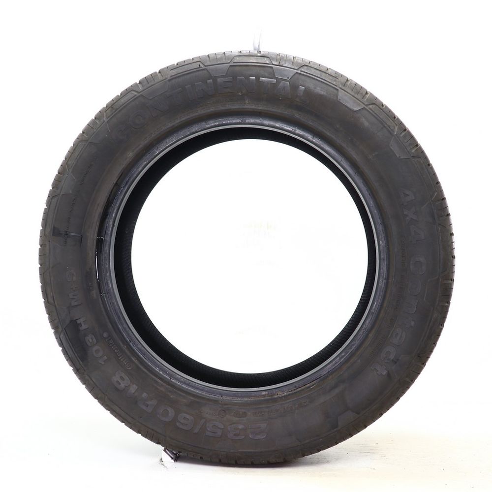 Set of (2) Used 235/60R18 Continental 4x4 Contact 103H - 8-8.5/32 - Image 3
