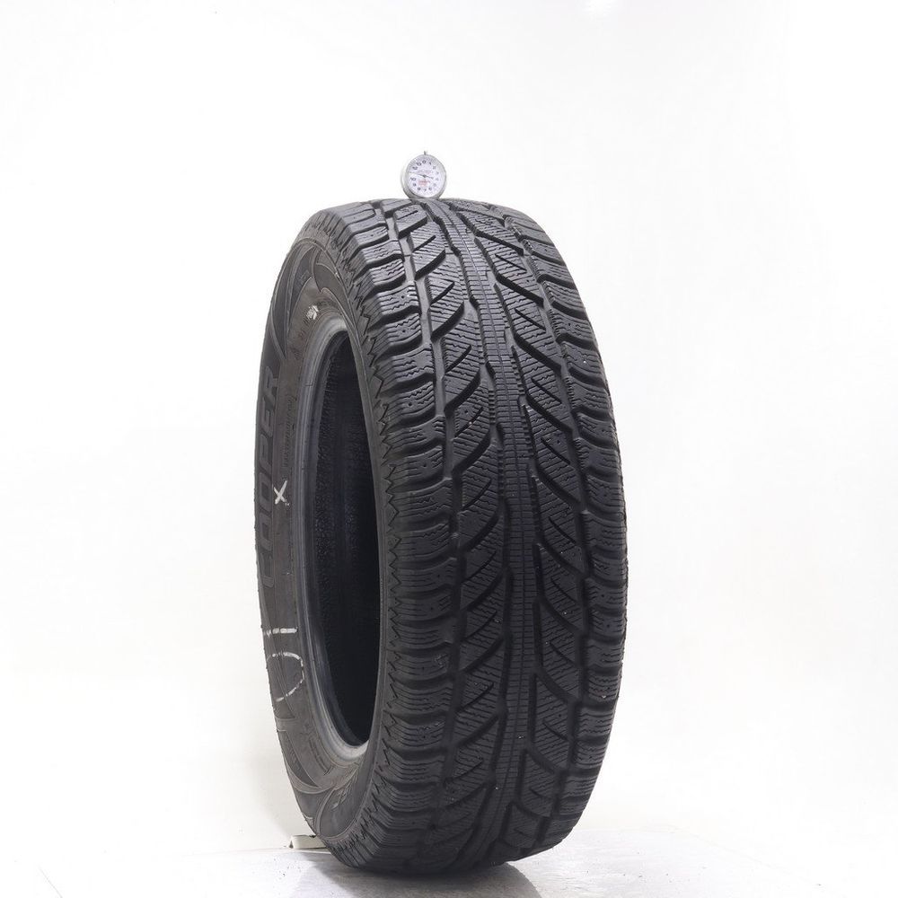 Set of (2) Used 245/60R18 Cooper Weather Master WSC 105T - 11-11.5/32 - Image 1