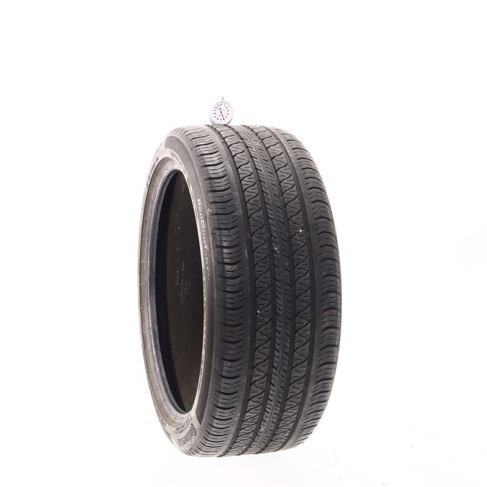 Set of (4) Used 235/40R19 Continental ProContact RX ContiSilent T1 96W - 6-7/32 - Image 1