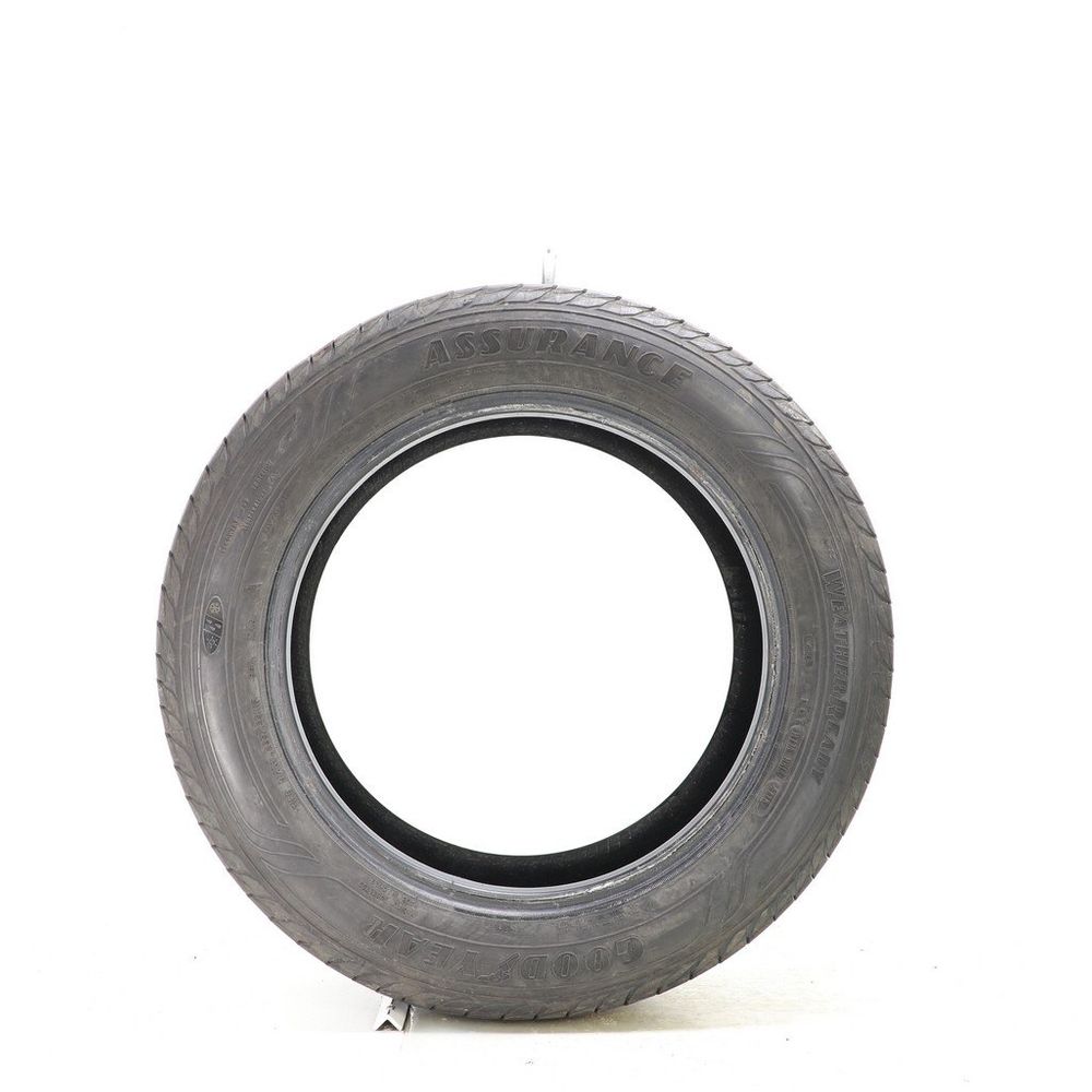 Set of (2) Used 235/55R17 Goodyear Assurance WeatherReady 99H - 7-8.5/32 - Image 3