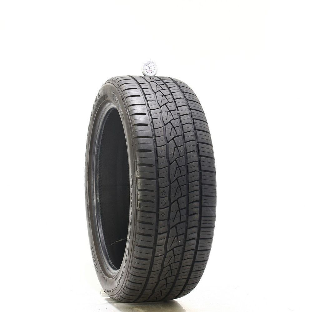 Set of (2) Used 245/45ZR20 Continental ControlContact Sport SRS Plus 103Y - 5.5-6/32 - Image 1