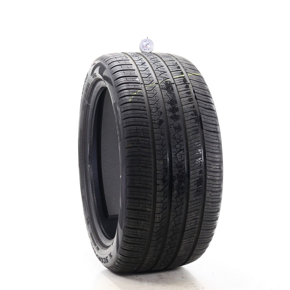 Set of (2) Used 315/40R21 Pirelli P Zero PZ4 MO-S PNCS 111H - 9/32 - Image 1